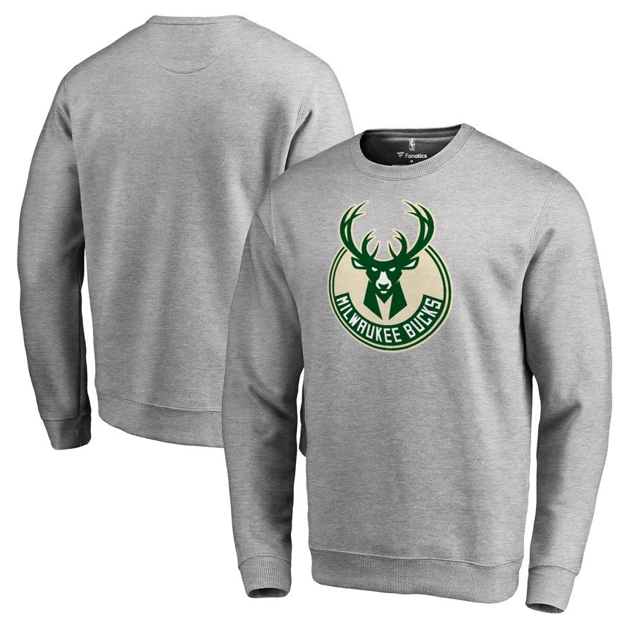 Milwaukee bucks grey long shirt