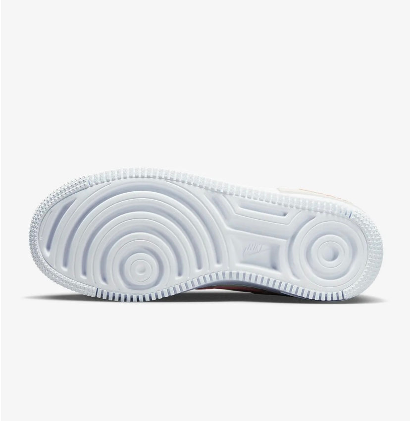 Nike airforce A1 double chaussures rose clair