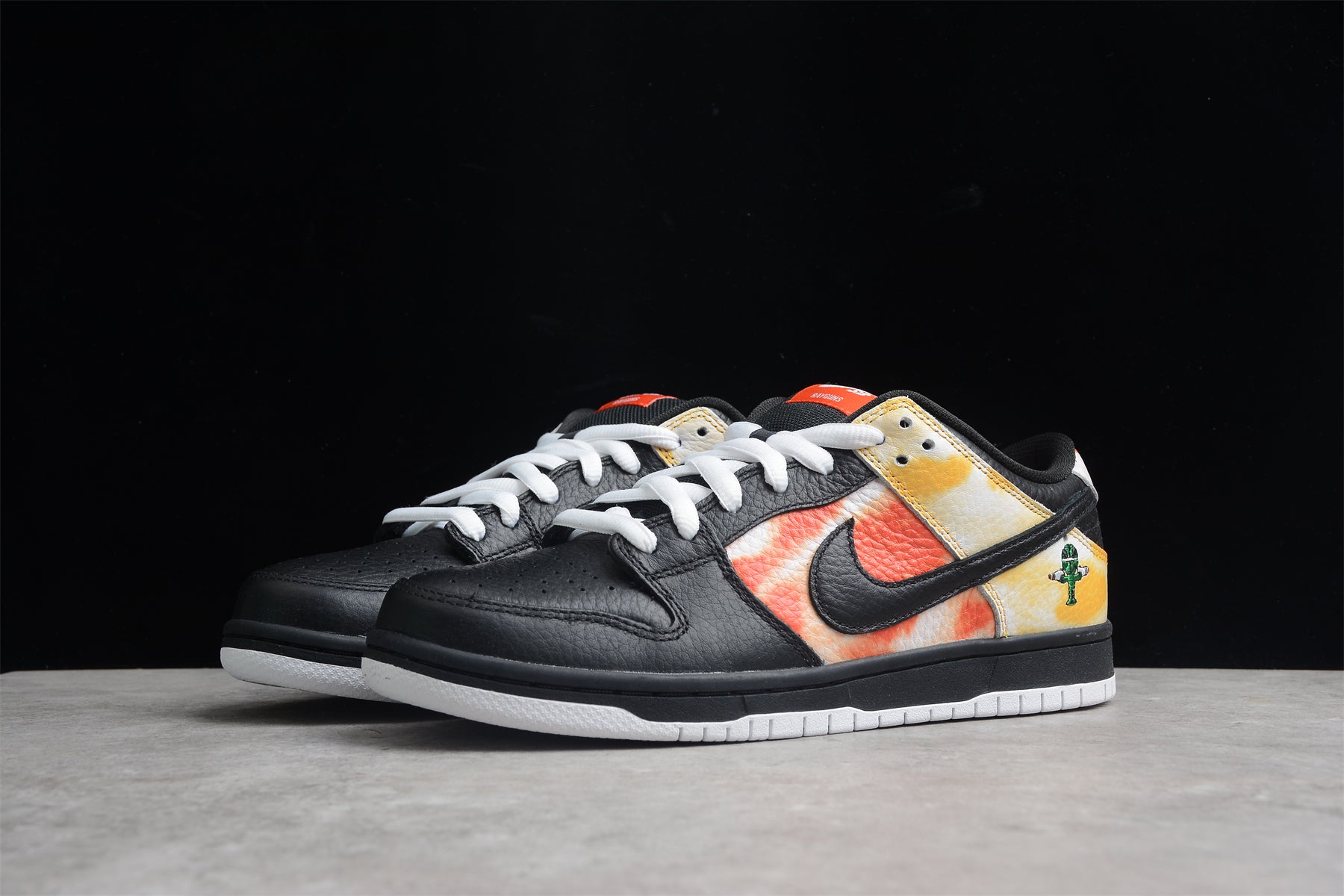 Nike SB dunk low black raygun shoes