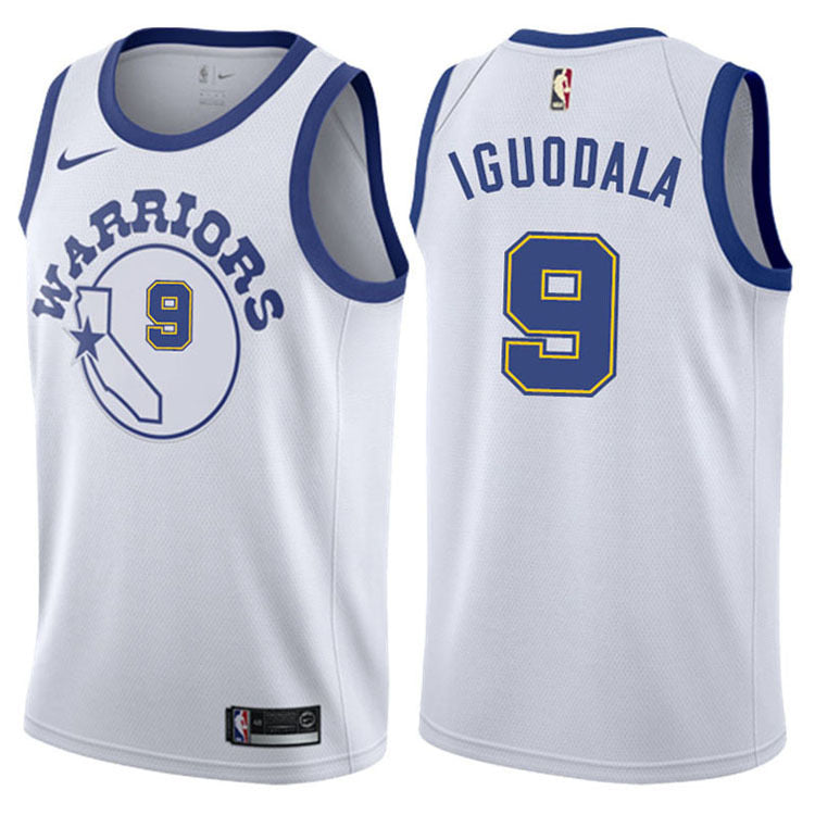 Maillot igoudala 9 blanc des Warriors