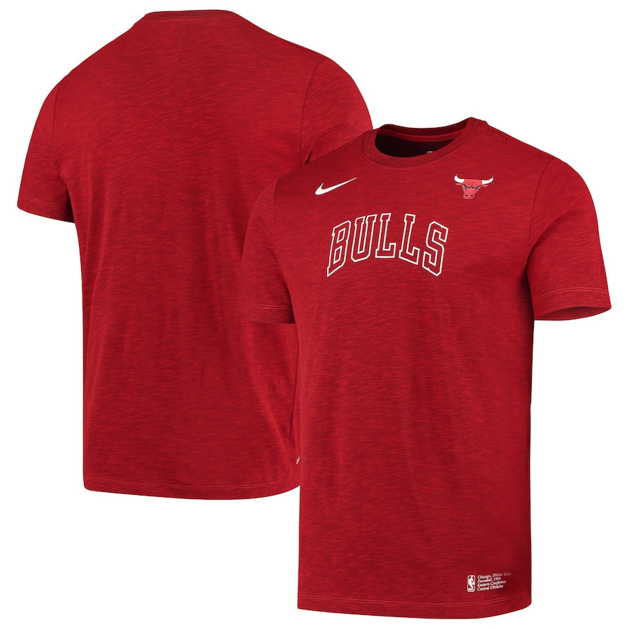 T-shirt rouge des Chicago Bulls de Nike