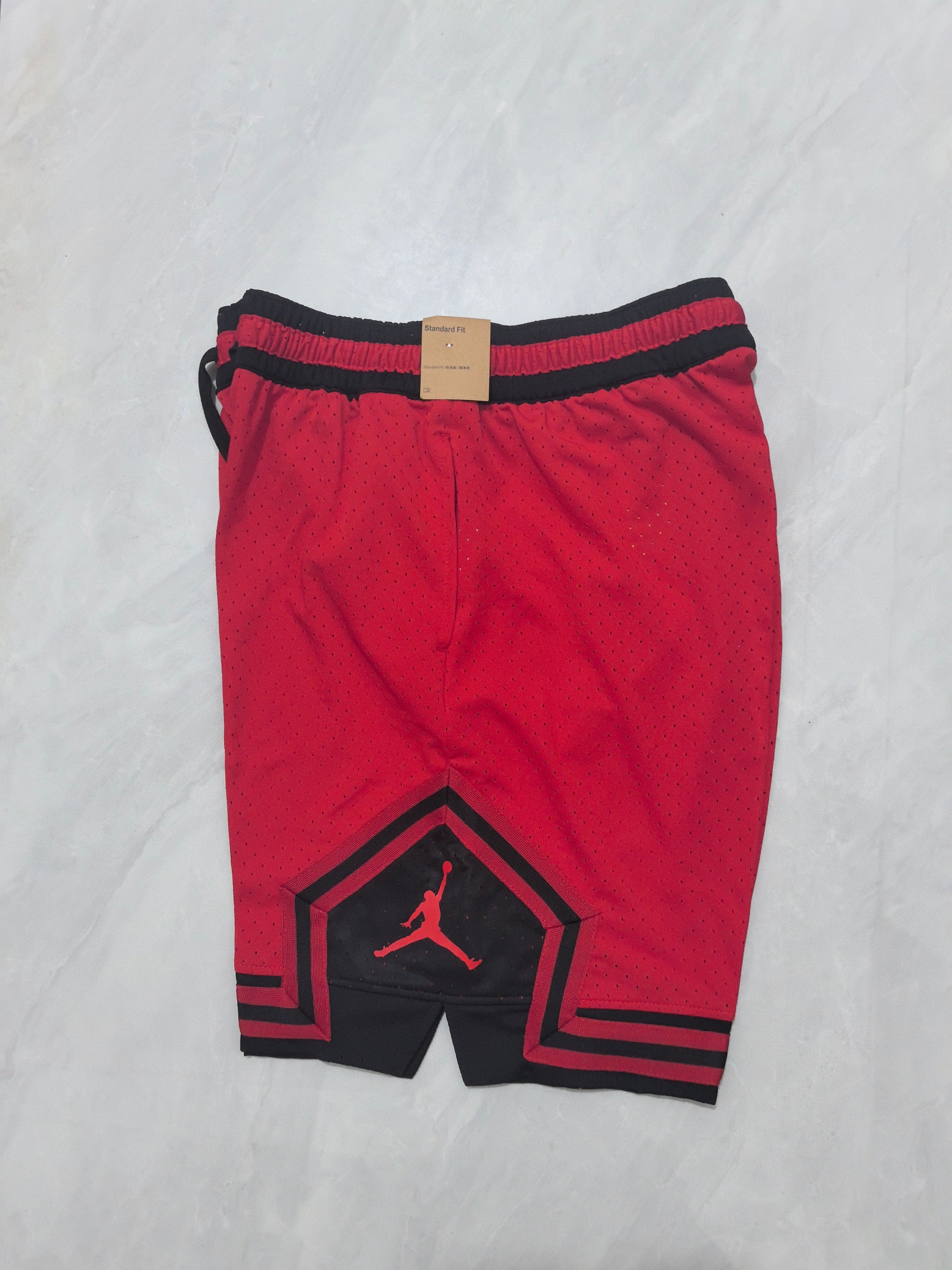 Jordan A-5 Red Basketball Shorts