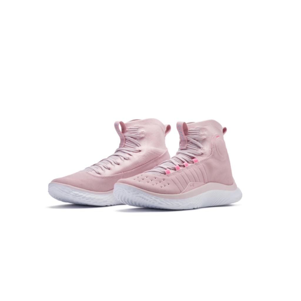 Under Armour Curry 4 chaussures roses rincées