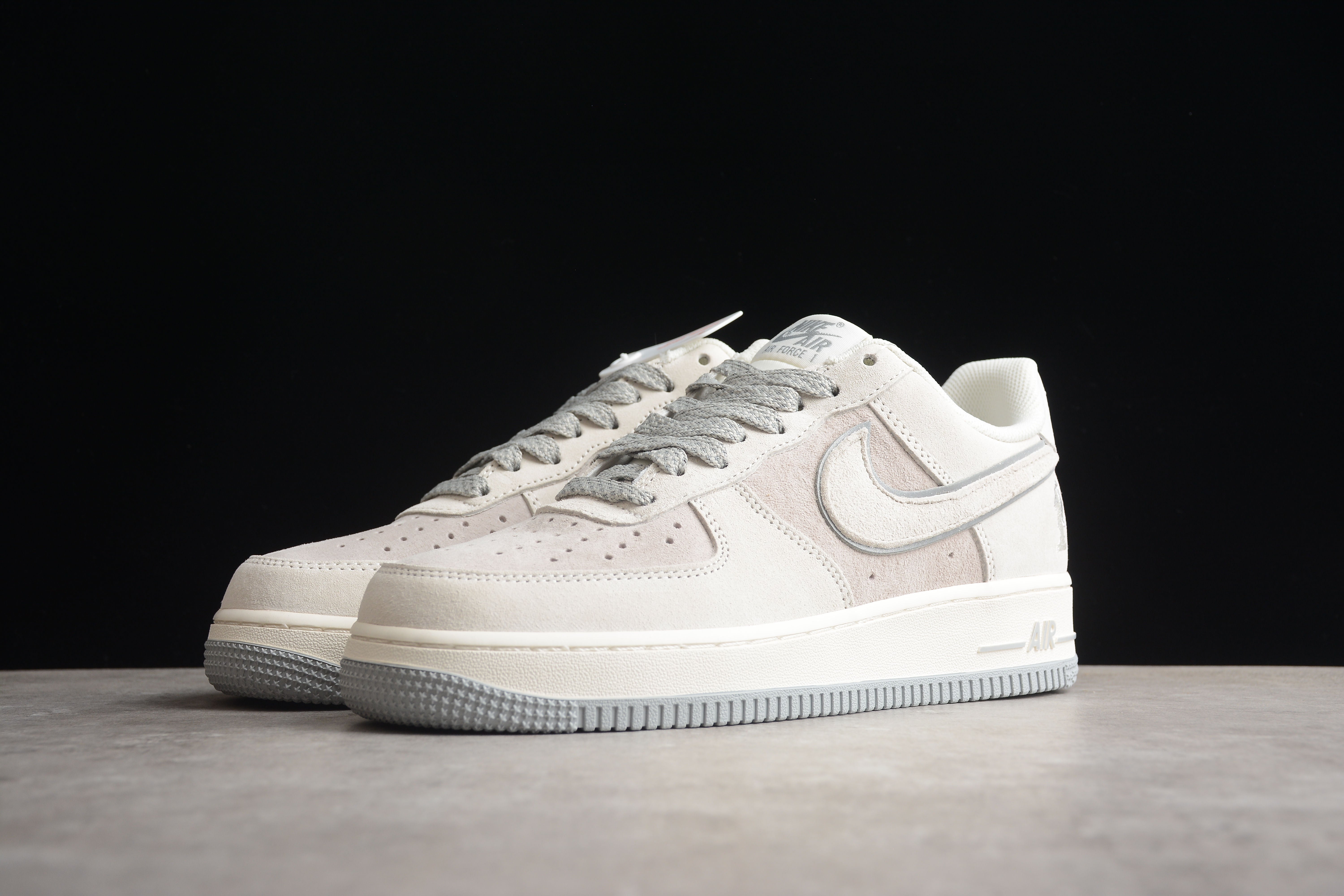 Nike airforce A1 soft grey shoes
