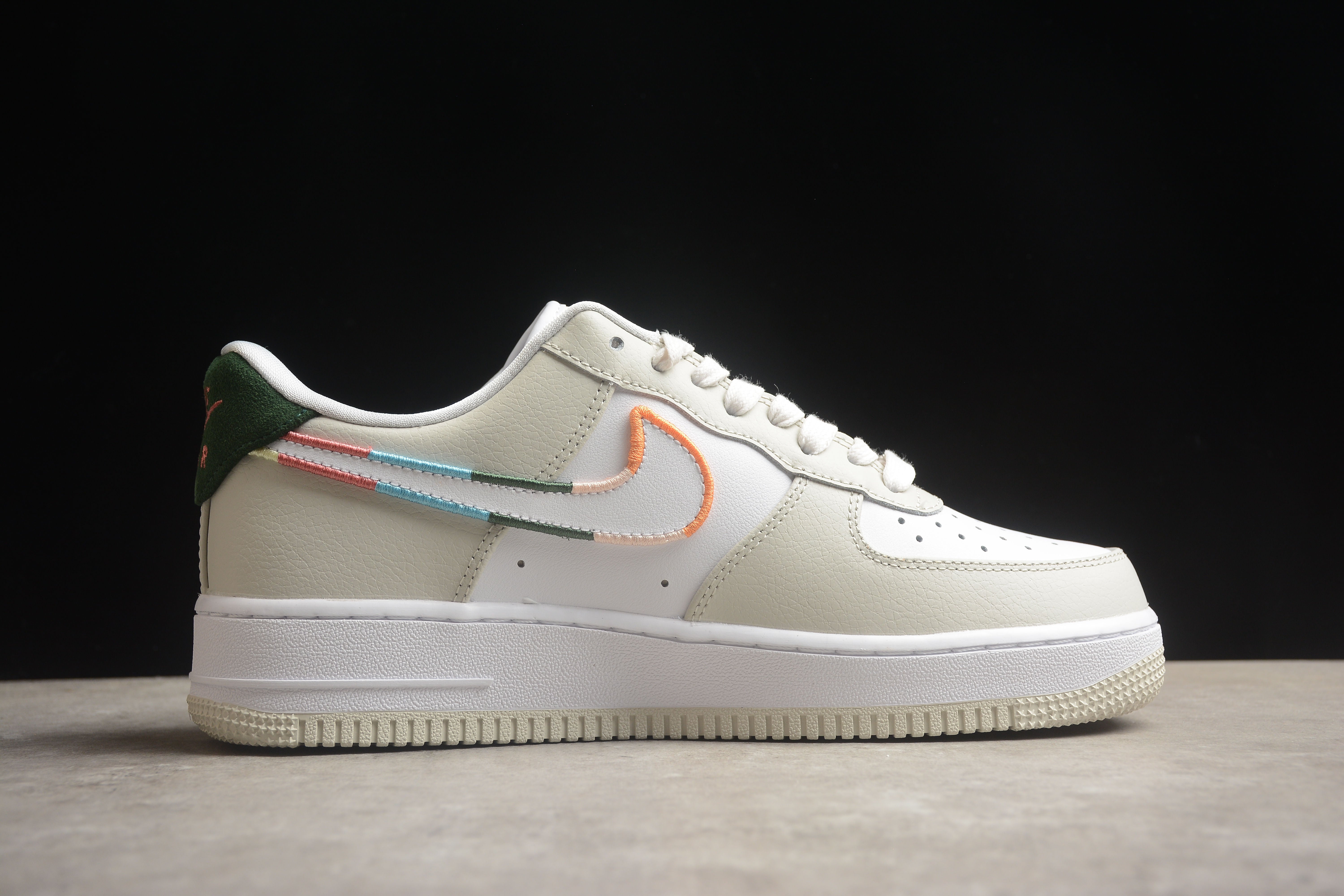 Nike airforce A1 beige shoes