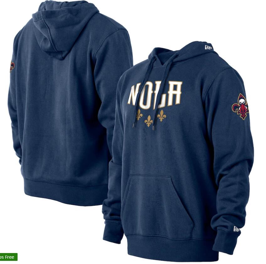 New orleans plicans navy blue hoodie