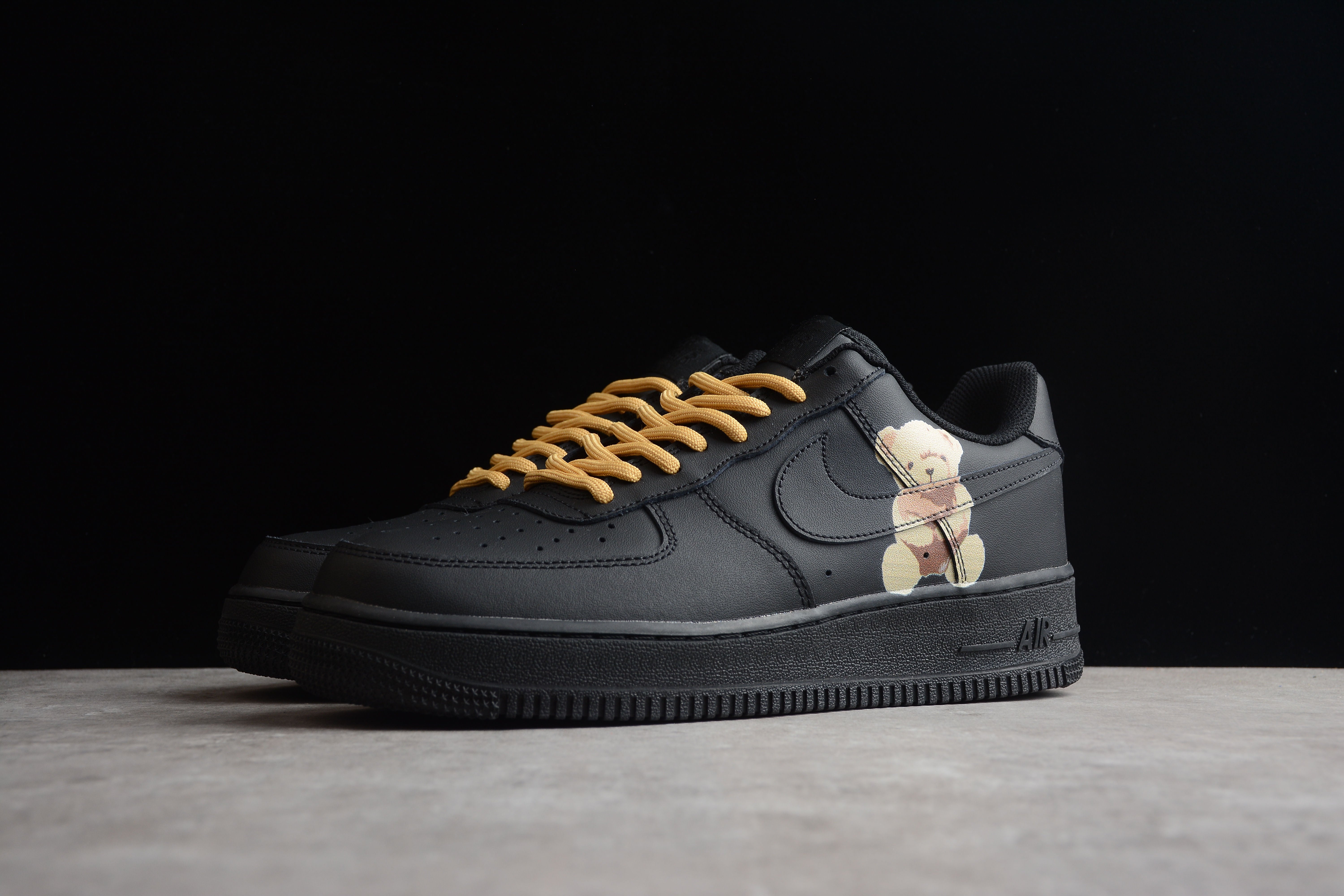 Nike airforce A1 black shoes