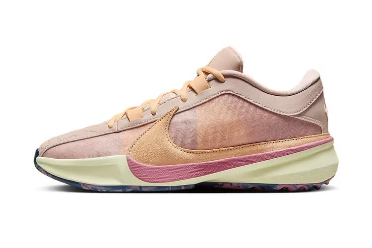 Chaussures Nike Zoom Freak 5 en pierre fossile