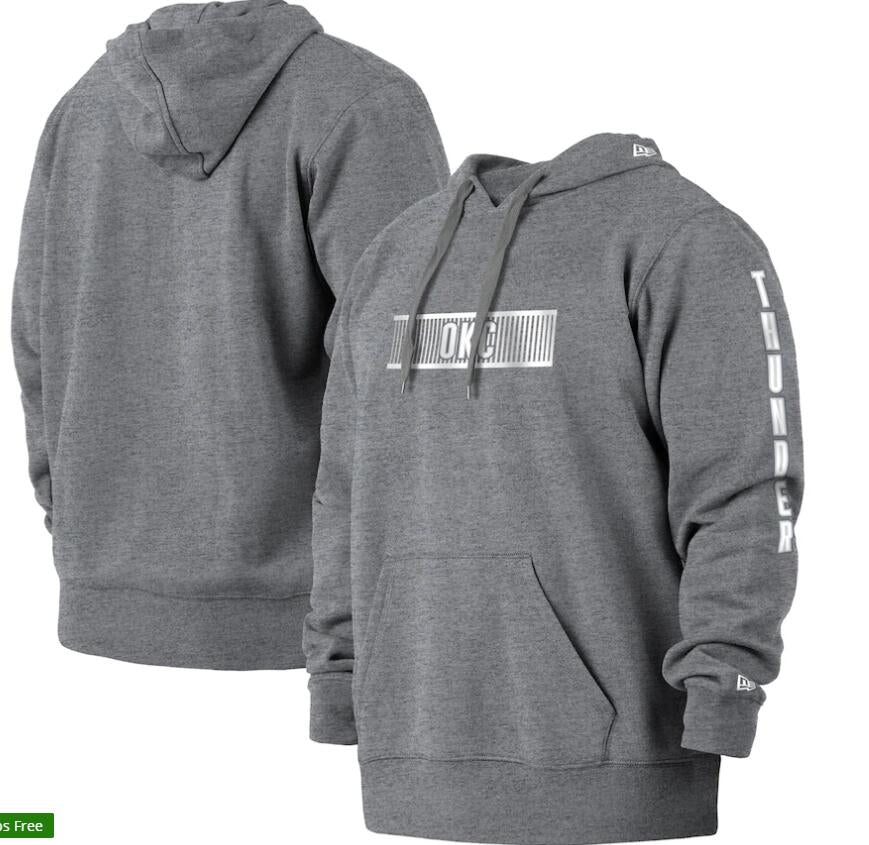 Oklahoma city grey hoodie