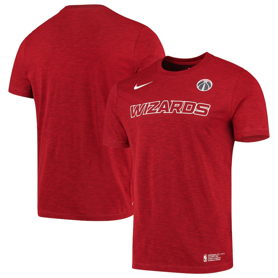 Nike T-shirt  Washington Wizards Heathered Red
