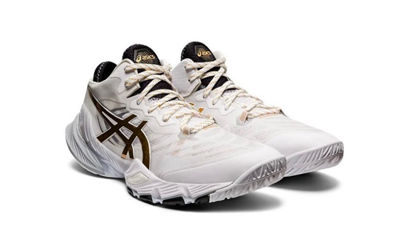 ASICS Metarise Running Shoes White/Gold