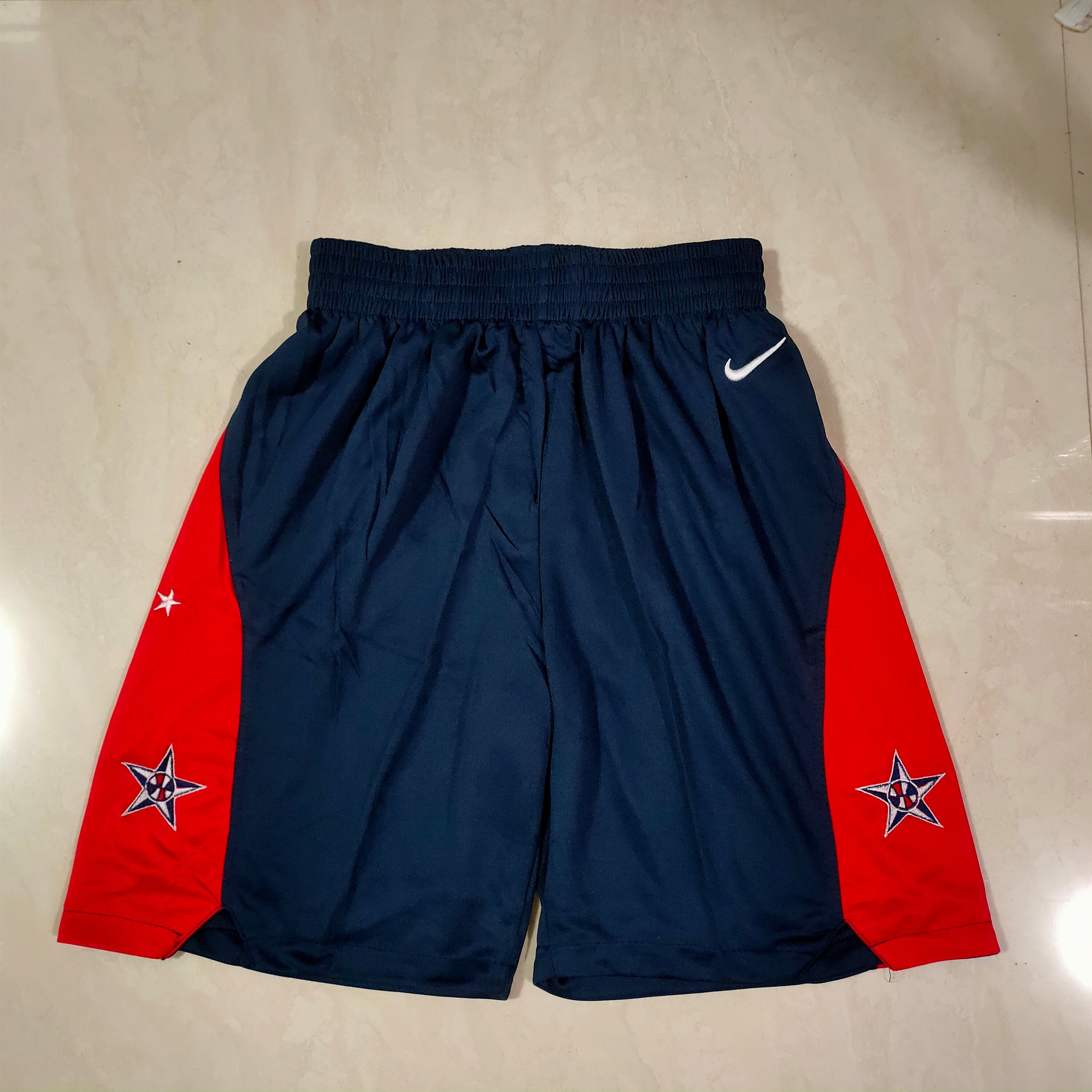 Star navy blue/ red shorts