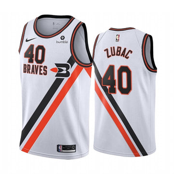 Maillot zubac Braves blanc/rouge 40