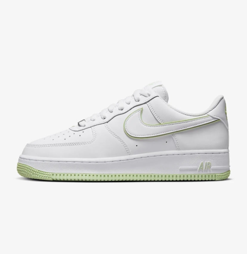 Nike airforce A1 green and white shoes