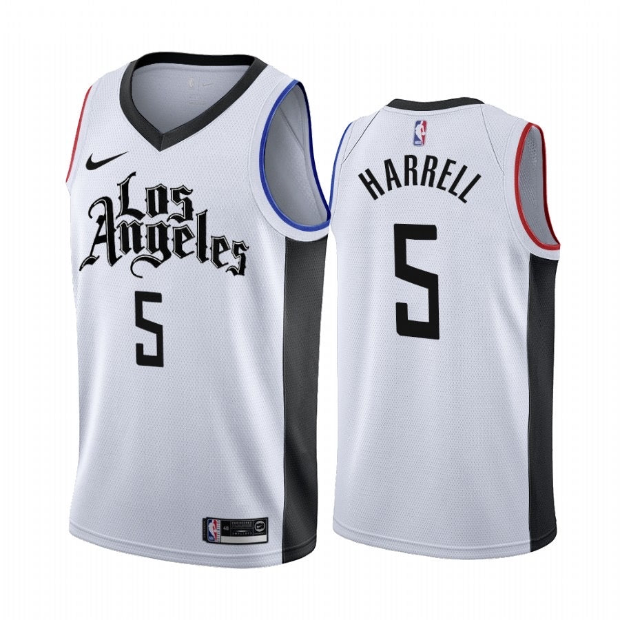 Maillot harrell blanc 5 de Los Angeles