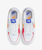 Nike airforce A1 double rose orange chaussures