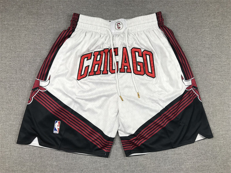 Chicago black/white /red shorts