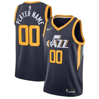 Maillot Utahh Jazz noir/orange