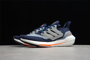 Chaussures Adidas ultraboost bleu marine/orange
