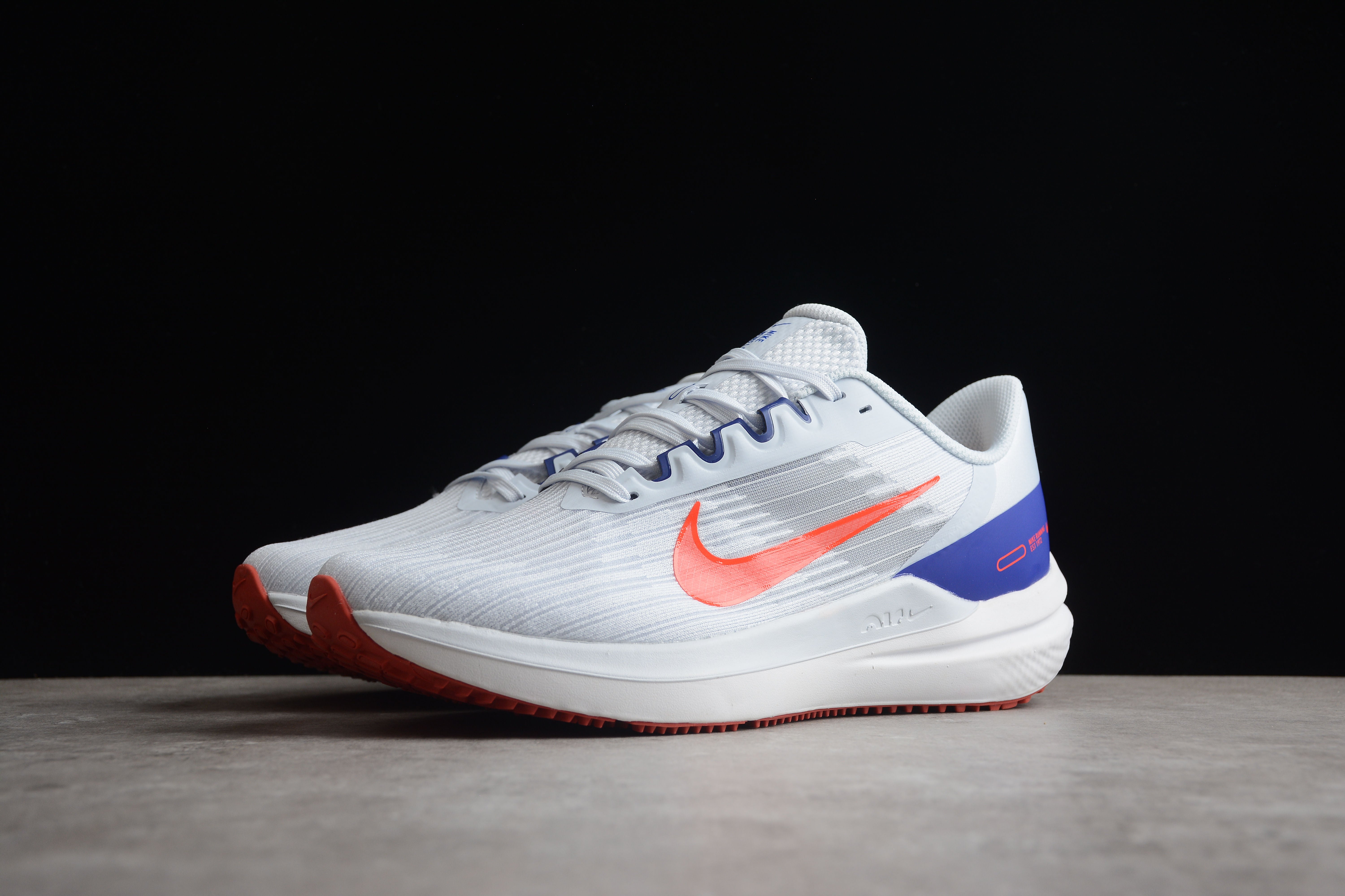 Nike pegasus white/blue/red