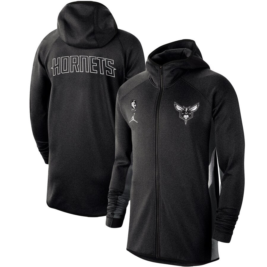 Charlotte hornets black long cut jacket