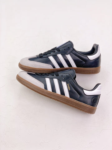 Adidas samba black gray shoes
