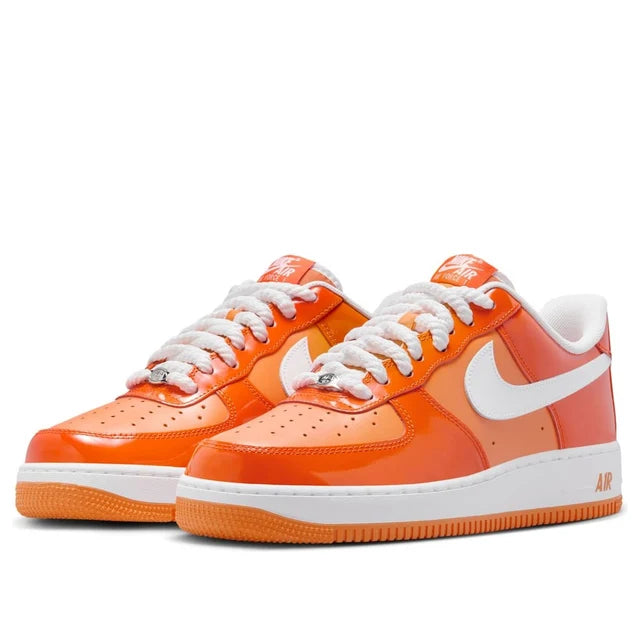 Nike Air Force 1 '07 LV8 'Orange White Patent'