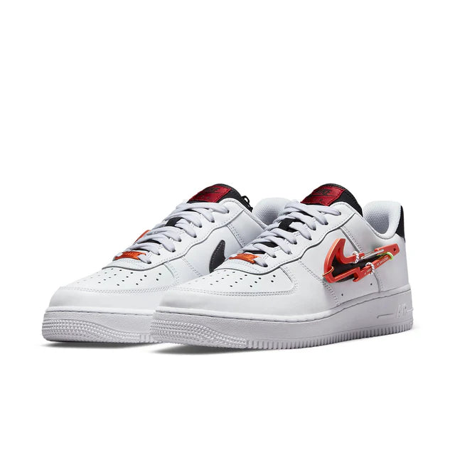 Nike Air Force 1 '07 'Carabiner - White Habanero Red'