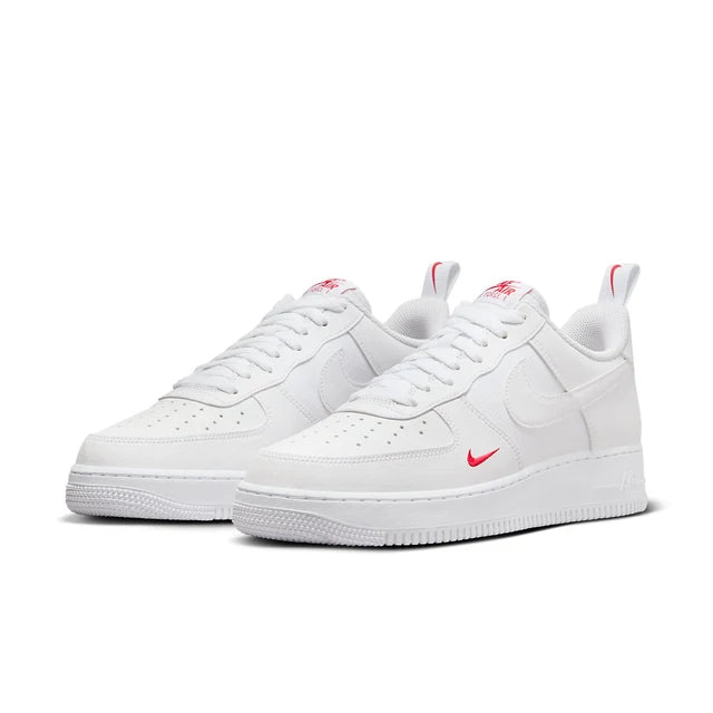 Nike Air Force 1 '07  'White University Red'