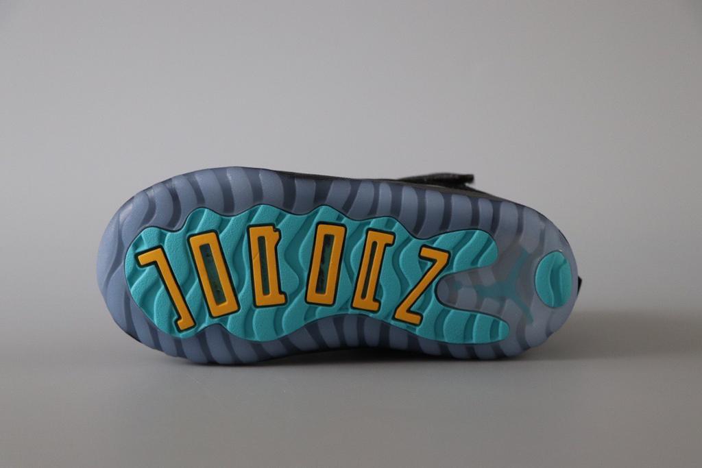 joe 11 high top black and blue  shoes