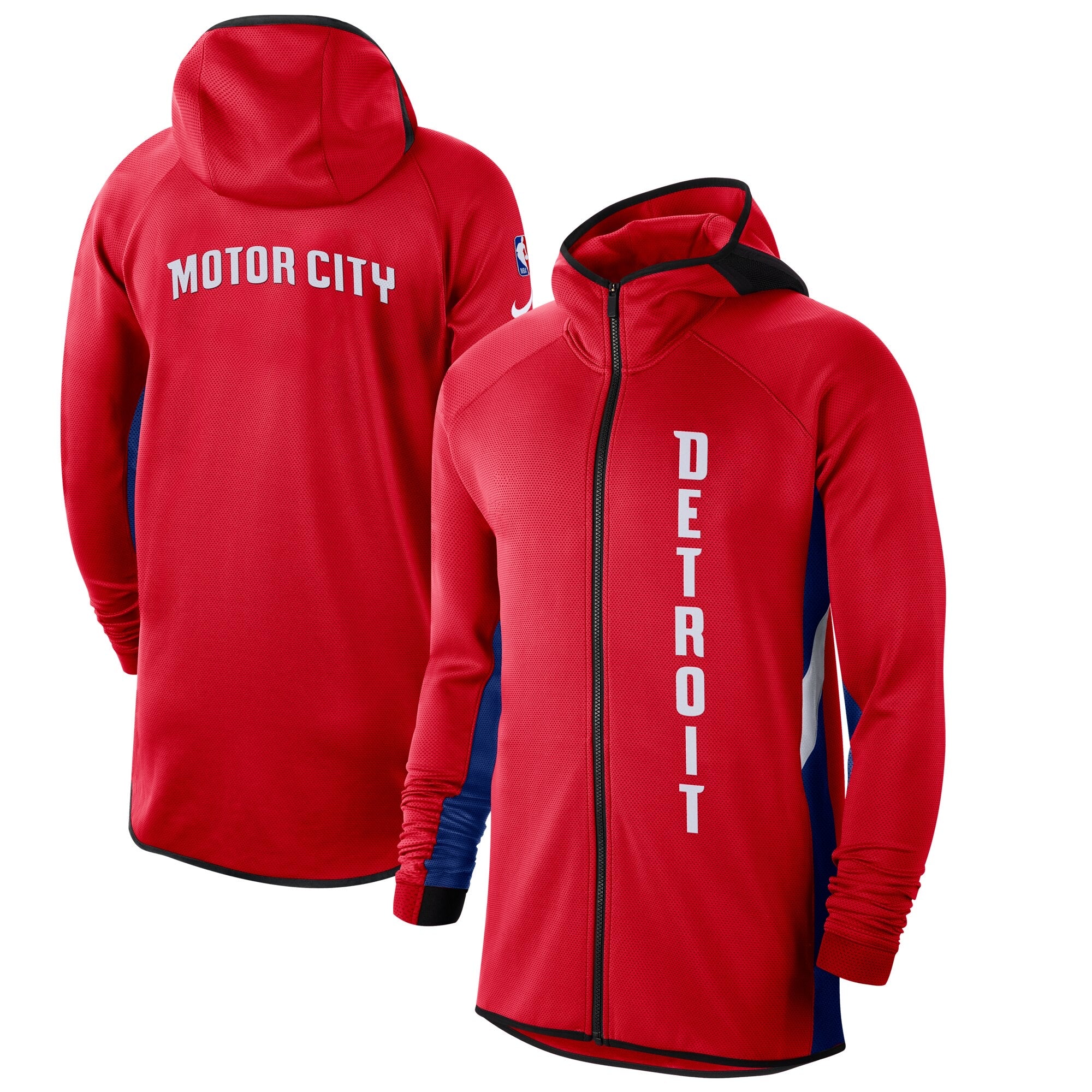 Veste longue rouge Detroit