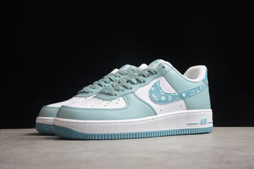 Nike airforce A1 aqua shoes