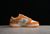 Nike SB dunk low orange swoosh shoes