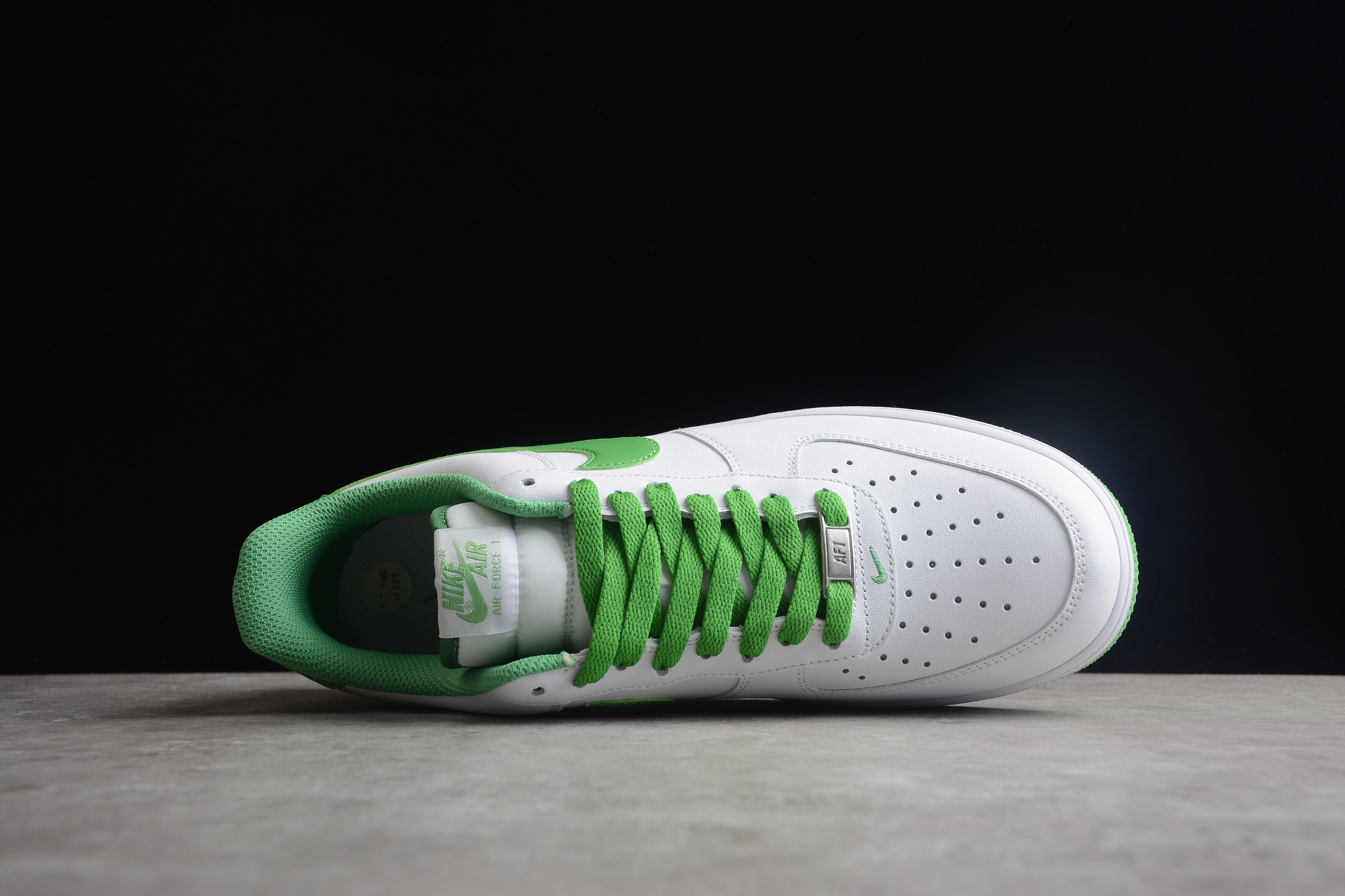 Nike airforce A1 green shoes