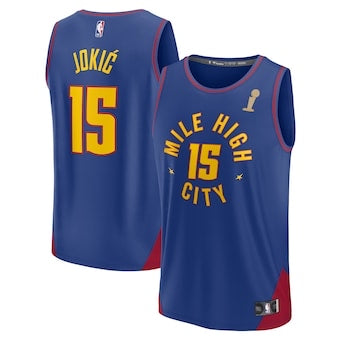 Denver nuggets blue jersey