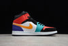 Air jordan mid multicolor