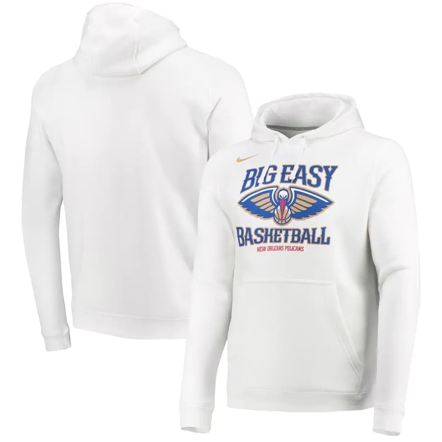 New orleans plicans white hoodie