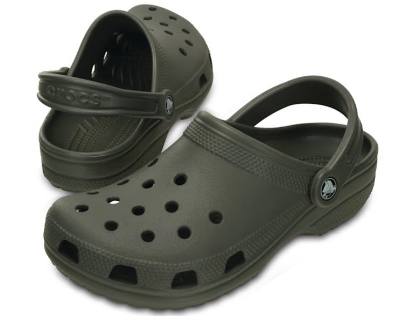 Crocs vert olive