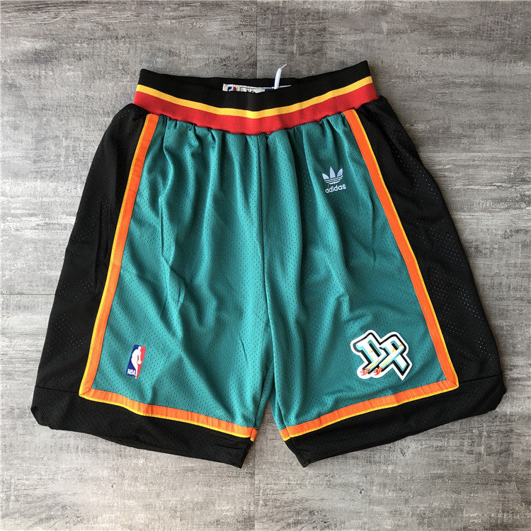 Pistons green shorts
