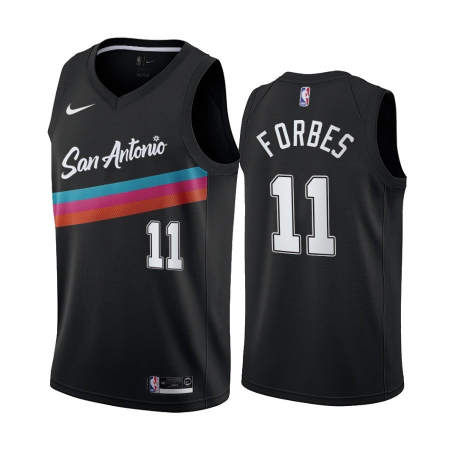 San antonio black 11 forbes jersey