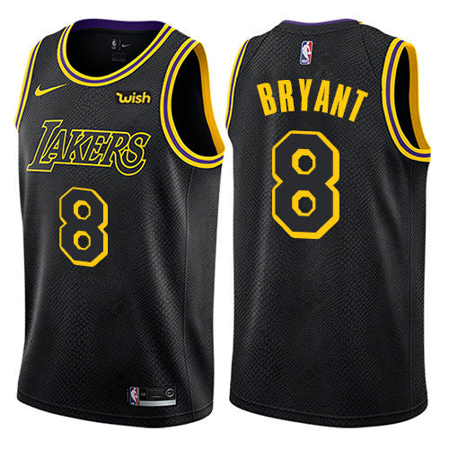 Maillot Lakers noir/jaune 8 Bryant