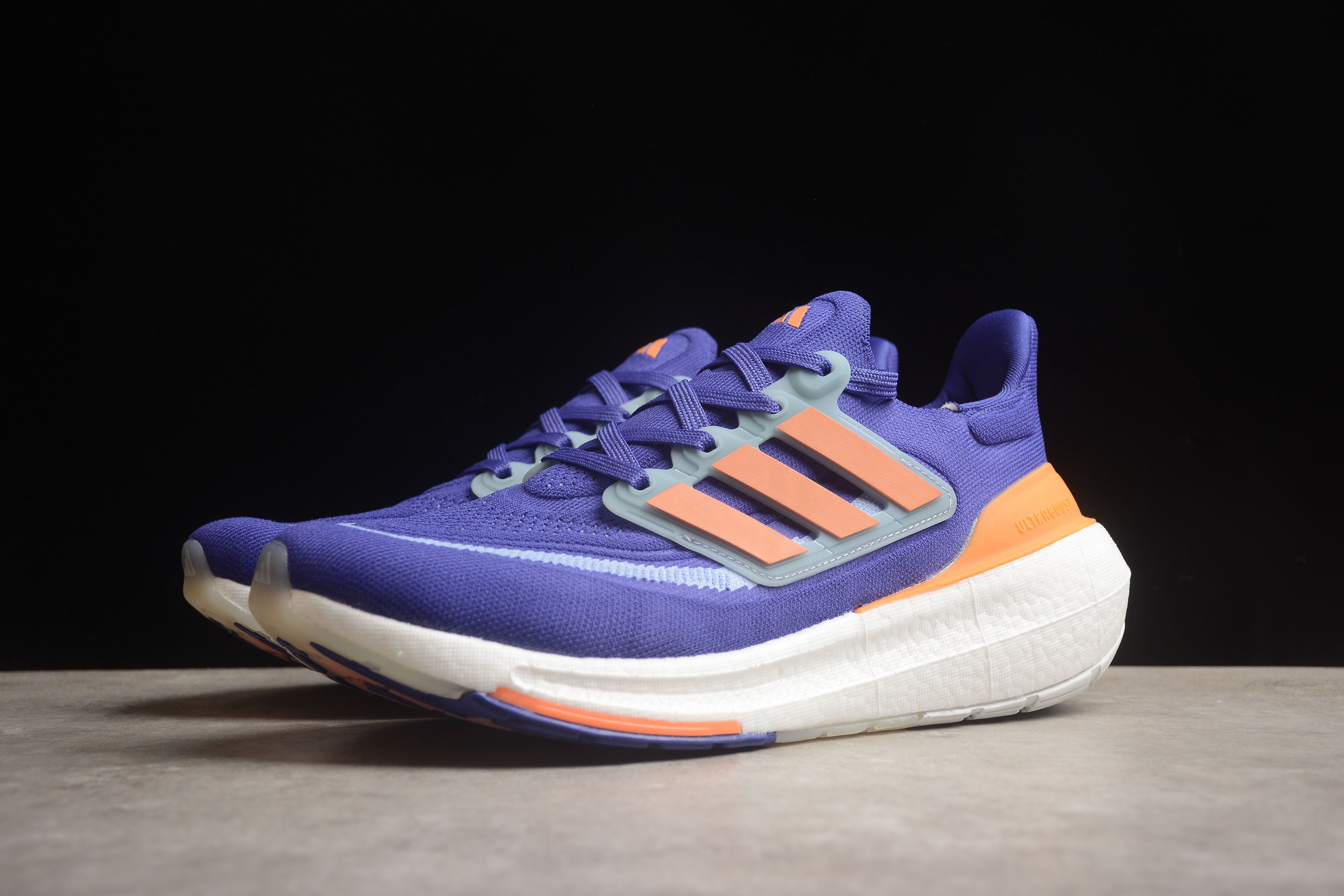 Adidas ultraboost royal blue/ orange shoes