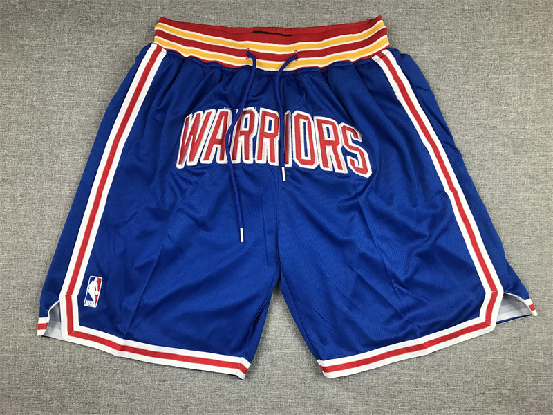 Warriors Royal blue shorts