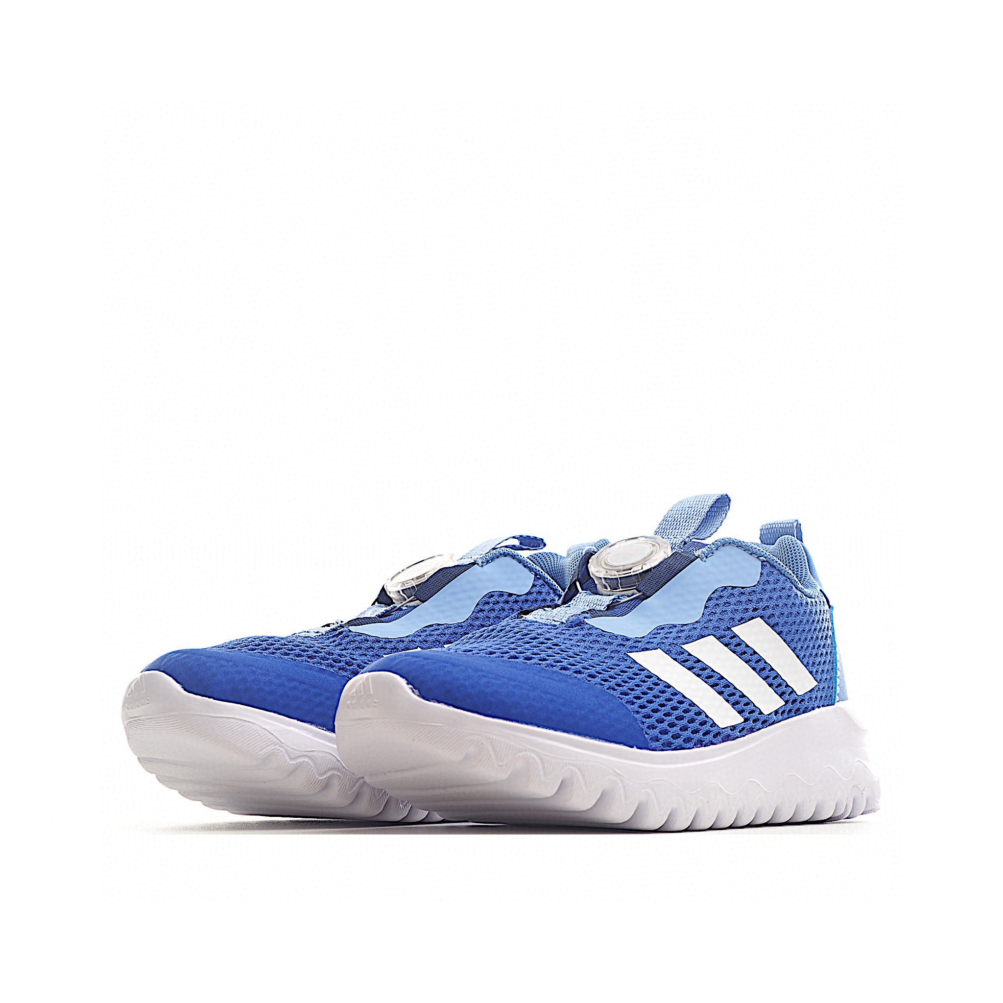Adidas running blue shoes