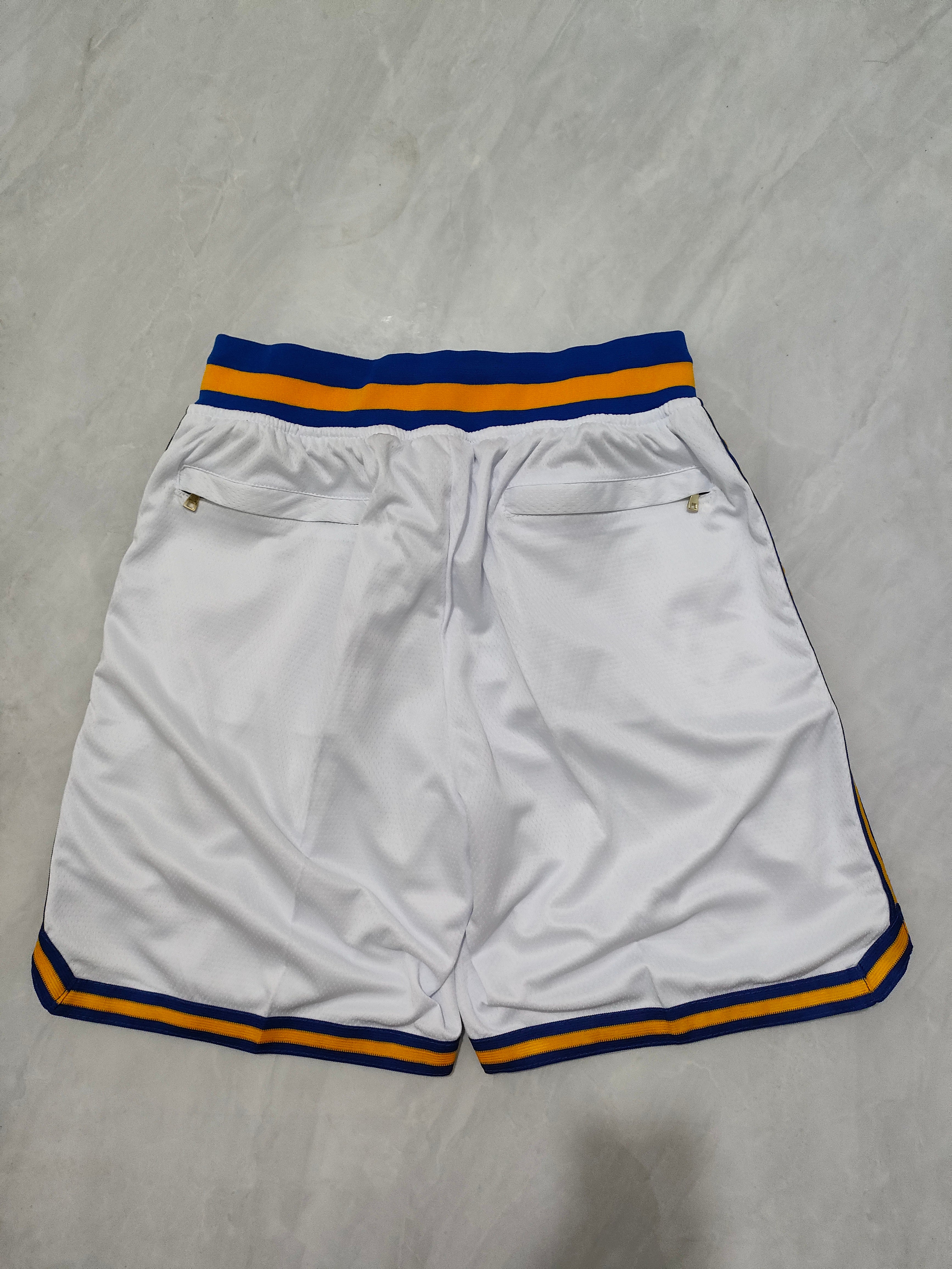 UCLA White Pocket Shorts