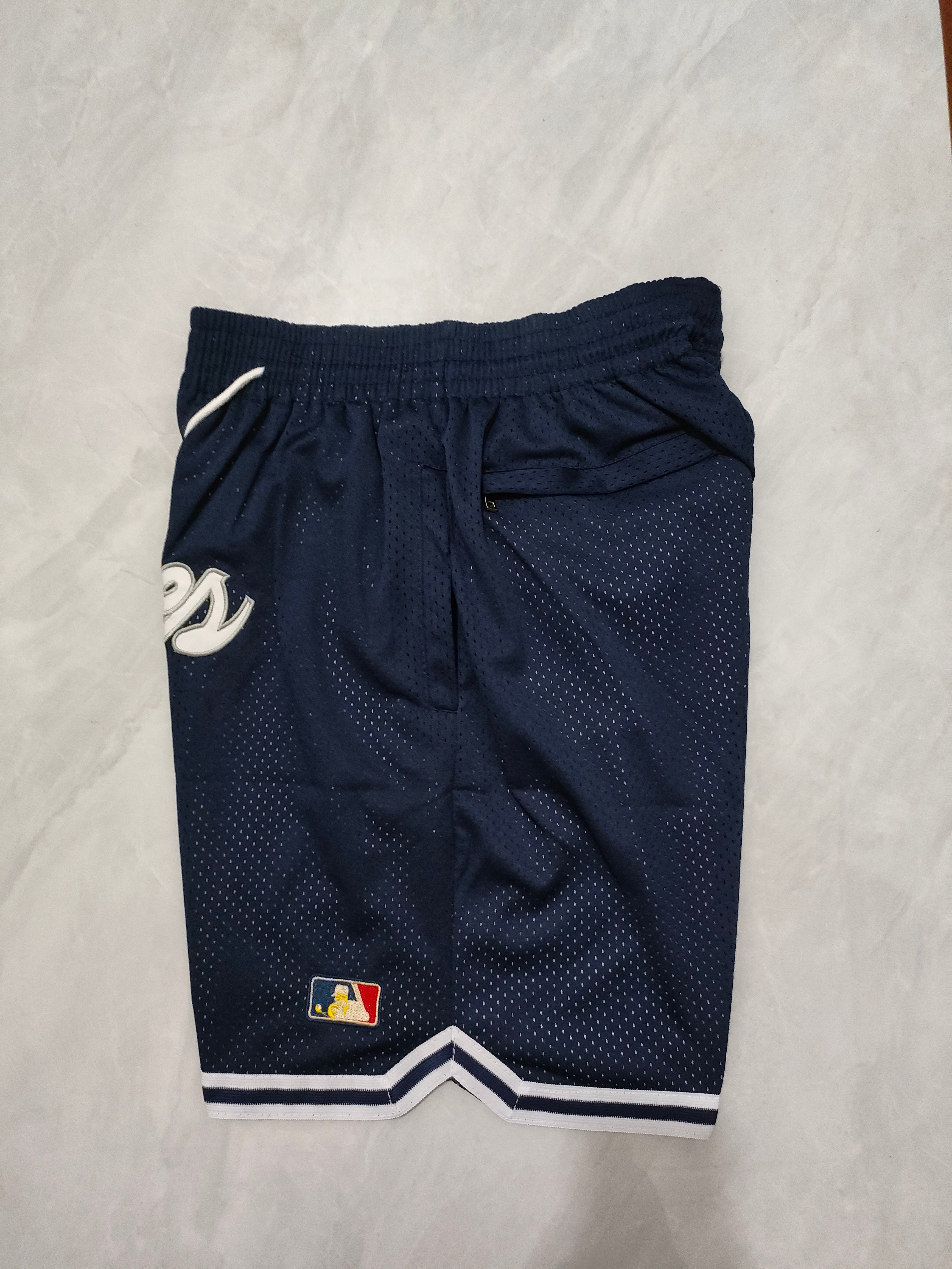 Baseball Yankees Black Pocket shorts