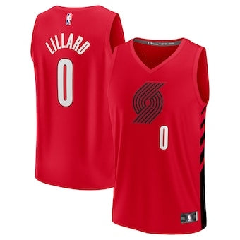 Portland Trail Blazers red jersey