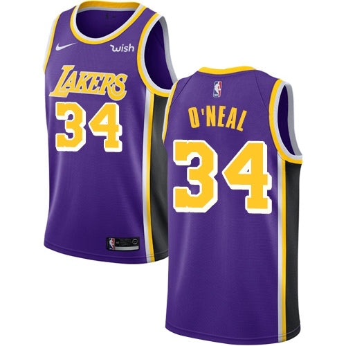 Lakers purple/black 34 o neal jersey