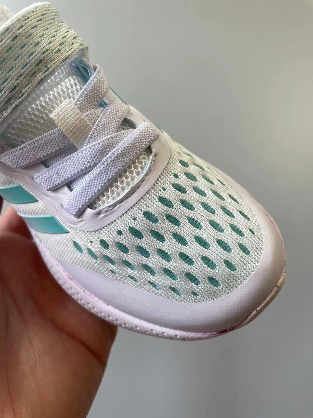 Adidas ultraboost blanc/aqua