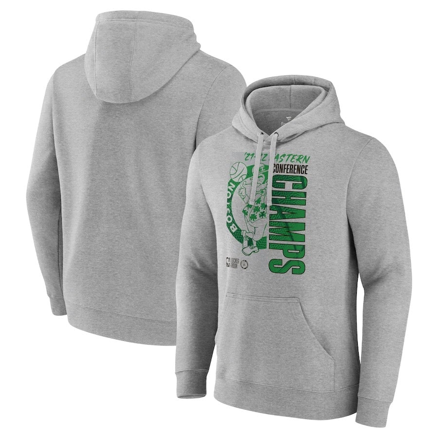 Sweat à capuche gris des Celtics de Boston